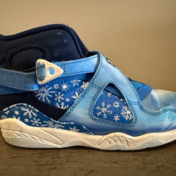 Jordan 8 Retro Snow Blizzard  Size 13c (PS) - Picture 3 of 9
